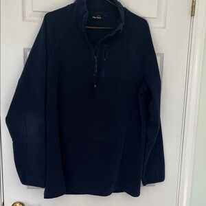 Peter Storm men’s navy 1/4 zip sweater.